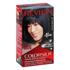 Midnight blue semi permanent cream hair color. Revlon Colorsilk Beautiful Color 12 Natural Blue Black Shop Hair Color At H E B