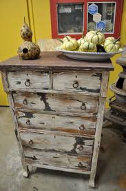 Very Rustic But I Think It Could Work In A Bedroom Maybe Different Hardware Distressed Dresser Small Bedroom Furniture Distressed Furniture Diy
