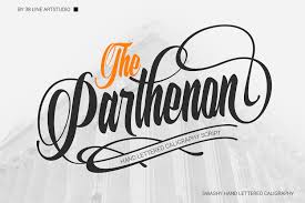 They are organized into highly regular formal types similar to cursive writing and looser, more casual scripts. The Parthenon Script Font Free Download Free Font Download