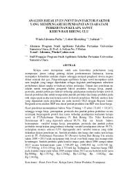 Lahan gambut di kelapa sawit. Top Pdf Analisis Break Even Point Dan Faktor Faktor Yang Mempengaruhi Pendapatan Usahatani Perkebunan Kelapa Sawit Kebun Bah Birung Ulu 123dok Com