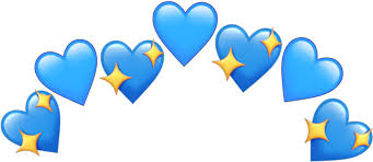 Get inspired and use them to your benefit. Hearts Blue Crown Freetoedit Sticker Art Emoji Emoji Crown