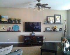 Save on shelves wall floating. Floating Shelves Beside Tv Floating Shelves Floating Shelves Living Room Floating Shelves Kitchen