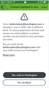 Huntington federal savings bank is located in huntington, west virginia, and we are here to serve the members of our community. Zelle Payments Send Receive Money In The Huntington App Huntington Bank
