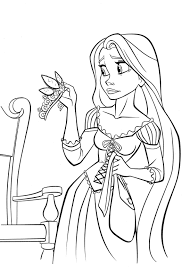 Also, there are images about other themes, including family, sports, fruits, food, festivals, birthday celebrations. Rapunzel Color Pages To Print Activity Shelter