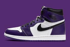 Air Jordan 1 Retro High Og Court Purple In 2020 Air Jordans Jordan 1 Retro High Fresh Shoes