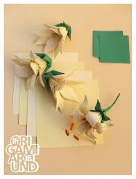 Beeindruckend Origami Modulare Lilienbluten Keine Anweisungen Mit Bildern Origami Liebe Origami Blume Origami Design
