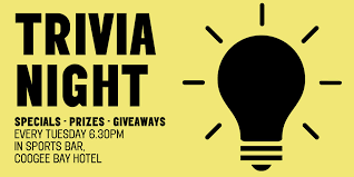 The editors of publications international, ltd. Trivia Night Coogee Bay Hotel 7 Sep 2021