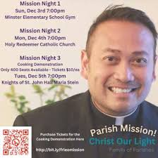 Archdiocese of Cincinnati Christ our Light Family of Parishes Served by the  Missionaries of the Precious Blood