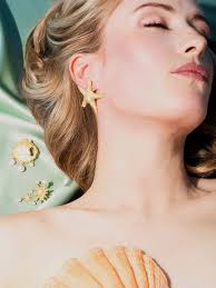 House of Vincent Gold Sirens Elegy Earrings