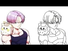 رسم ترانكس خطوة بخطوة من أنمى دراغون بول drawing kid trunks step by step anime dragon ball youtube in 2021 drawings art anime