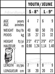 Ccm Goalie Glove Sizing Chart Images Gloves And
