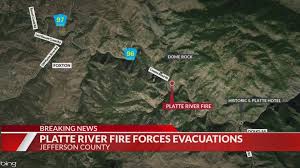 Each of these layers provides insight into where a fire is located, its intensity and the surrounding areas susceptibility to wildfire. Platte River Fire Evacuations Underway In Ramona Gulch Area Fox31 Denver