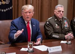 Mark alexander milley (born june 18, 1958) is a united states army general and the 20th chairman of the joint chiefs of staff. America S Top Soldier General Milley Had Shouting Match With Donald Trump Forced Him To Back Down Daily Mail Online