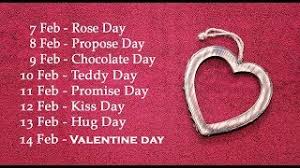 Valentine S Day Date Sheet 2020 Celebrate Hug Day Rose Day Kiss Day Propose Day With Your Loved One On These Dates Version Weekly Full hai gulab ka kanto se kya darna, jiss. celebrate hug day rose day kiss day