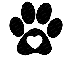 Heart Paw Print Svg Dog Paws Pet Paw Print Svg Dog Love Etsy In 2021 Pet Paw Print Cat Paw Print Paw Illustration