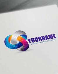 Free 3d Logo Maker Textured Modern 3d Logo Creator Innovative Logo Logo Maker 3d Logo Design