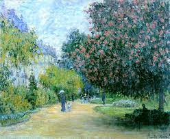 Each monument is a replication built to scale of the. Park Monceau 1876 Claude Monet Claude Monet Paintings Claude Monet Monet Art