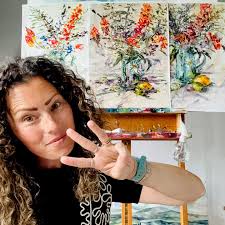 COMPETITION…GIVEAWAY OF THREE • It's a miserable Monday in Ballymoney but  let me bring you a little sunshine with this GIVEAWAY! These lovely still  life studies could be hanging as a statement