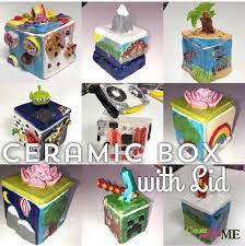 Maybe you would like to learn more about one of these? Ceramic Box With Lid Lesson Create Art With Me