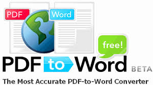 Convert pdf to different formats and vice versa in one click. Free Pdf To Word Converter