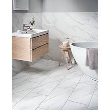 Small bathroom sink cabinet designs for storage ideas, towel storage solutions and bathtub design ideas home interior design ideas. Calacatta Matt White Glazed Marble Effect Porcelain Wall Floor Tile 600 X 300mm Wickes Co Uk