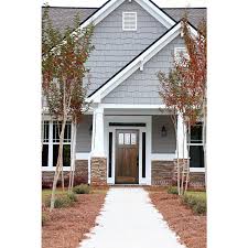 Maybe you would like to learn more about one of these? Pacific Entries 36 In X 80 In Espresso Left Hand Inswing 3 Lite Triple Pane Decorative Glass Stained Mahogany Prehung Front Door Em73lc The Home Depot In 2020 House Paint Exterior House Exterior