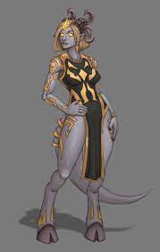 Pin By Nazar Prokopiv On Draenei Nights Draenei Female Fantasy Character Design Fantasy Races