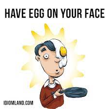 Polubienia 1 925 Komentarze 14 Idiom Land Idiom Land Na Instagramie Hello Our Idiom Of The Day Is Have Egg On Your Face English Lernen Lernen