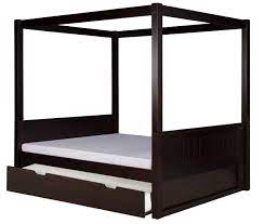 Here's my full instructions for painting white over wood. Full Size Canopy Bed You Ll Love In 2021 Visualhunt