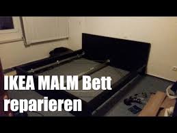 Das bett ist bereits zerlegt. Ikea Malm Bett Reparieren Und Verstarken Youtube