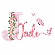 MATRIZ DE NOME JADE | Elo7 Produtos Especiais