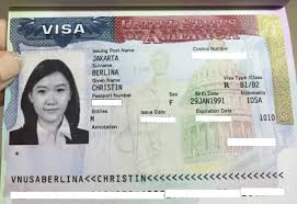 Passpor asli & foto copy 2. Visa Amerika Berlina
