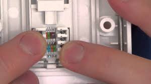 Pinout diagrams and wire colours for cat 5e, cat 6 and cat 7. How To Install A Cat5e Network Faceplate Socket And How To Fix A Wiring Fault Youtube