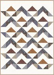 Dusky Mountain This Is A Deceptively Easy Quilt To Make Looks Great In A Variety Of Scraps Fini Mountain Quilt Pattern Quilt Patterns Modern Quilting Designs