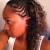 Half Weave Half Cornrows