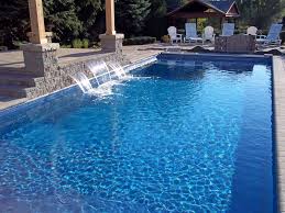 Rectangular Pools Inground Barcelona Large Fiberglass Inground Viking Swimming Pool Pools Backyard Inground Pool Landscape Design Viking Pools