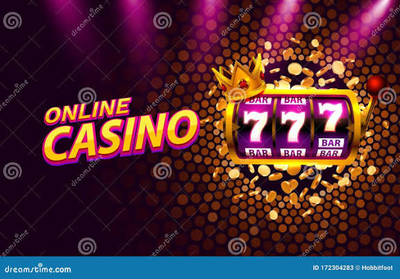 King Slots 777 Banner Casino on the Golden Background. Stock Vector -  Illustration of casino, isolated: 172304283
