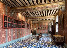 E10148 Chateau De Blois Galerie De La Reine Castles Interior Loire France Historical Interior
