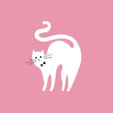 Download Cute Illustration Of A Cat For Free In 2020 Cute Cat Illustration Cute Illustration White Cat Stickers