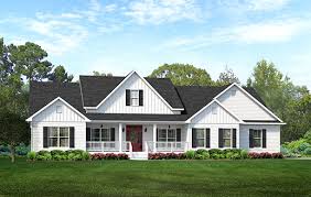 The brief was to design a unique and striking living room to reflect the clients love of colour and both modern and vintage design pieces. Modern Farmhouse Plans America S Home Place