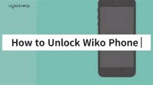 · hold down the · when you see the wiko logo, release all the buttons. How To Unlock Wiko Mobile Youtube