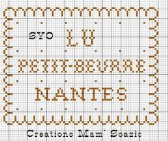 Le Petit Beurre Nantais Lu Brode Suite Chez Mamigoz Cuisine Point De Croix Point De Croix Petit Beurre