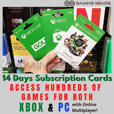 Try It Now Xbox Live Gold Game Pass Ultimate Ea Access Shopee Philippines