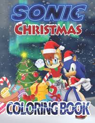 44 barney and friends pictures to print and color. Sonic Christmas Coloring Book A Lovely Christmas Gift Coloring Book For Kids And Fans Xmas Edition 50 High Quality Pages By Stinson Barney