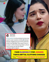 Tanya Mittal, born in 1998, is an emerging Indian actress and social media  personality known for her work in web series and music videos. She has  gained attention for her versatile acting