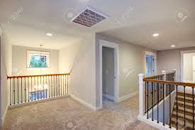 Laine and layne, the home co. Empty New Construction Home Interior Features Second Floor Landing Stock Photo Picture And Royalty Free Image Image 89473956