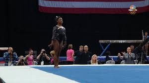 Simone Biles Floor Routine At 2018 U S Gymnastics National Championships Nbc Sports