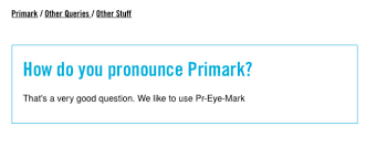International phonetic alphabet (ipa) ipa : Primark Reveal How You Should Really Be Pronouncing Their Name Hello