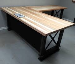 Executive Carruca Office Desk Single Or L Shape Etsy In 2020 Large Office Desk Industrial Office Furniture Industrial Desk Design