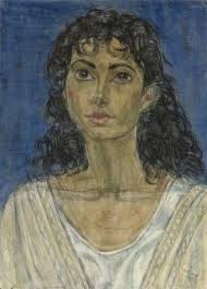 Still Life of Flowers with Lemon (unframed) by Leonard McComb R.A.